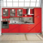 نسخة من مشرق الداخلية للصورة المطبخ الأحمر
