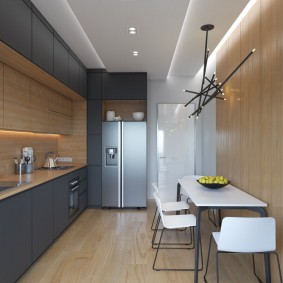 mutfak 9 metrekare minimalizm